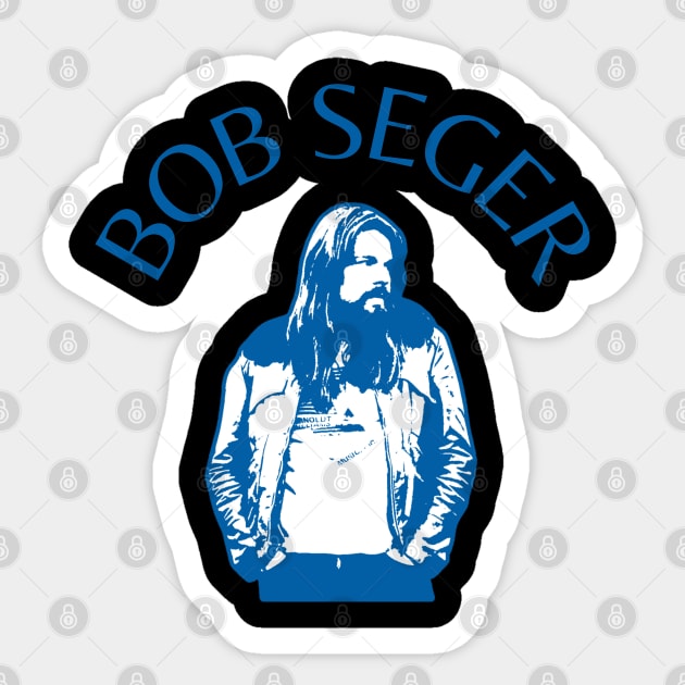 Bob seger vintage Sticker by MarketDino